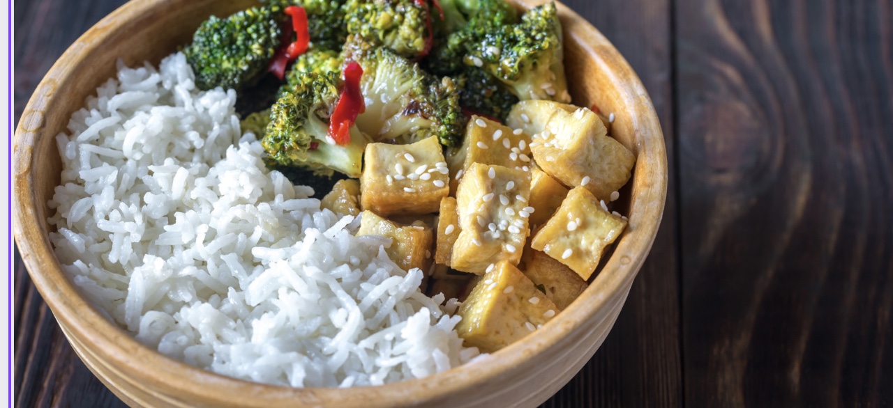 Soy-Glazed Tofu Stir-Fry Bowl